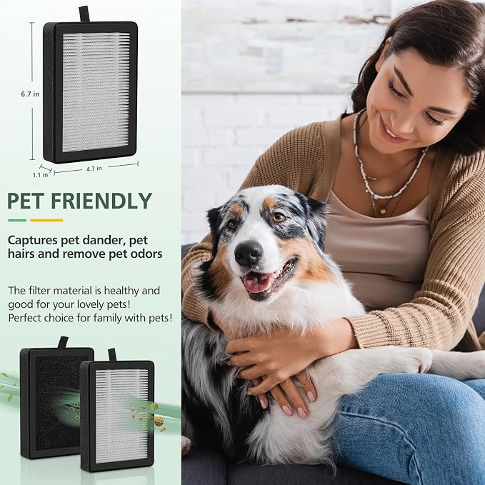 isinlive LV-H128 Air Purifier Replacement Filter Compatible - Image 9
