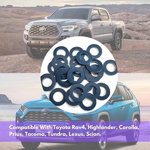 25PCS Oil Drain Plug Gasket Replacement - Image 6