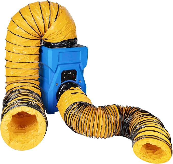 MOUNTO 1000cfm Portable Industrial Air Purifier Negative Air Scrubber - Image 5