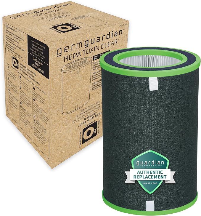GermGuardian Filter O HEPA Toxin Clear Genuine Air Purifier Replacement Filter by GuardianTechnologies