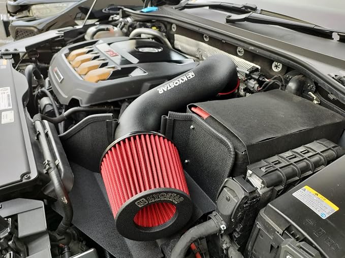 KYOSTAR Universal 3" High-Flow Air Filter, Reusable Cone Cold Air Intake - Image 5