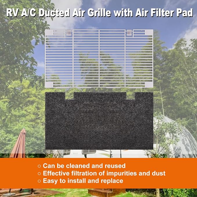 weideer RV A/C Ducted Air Grille - Image 6