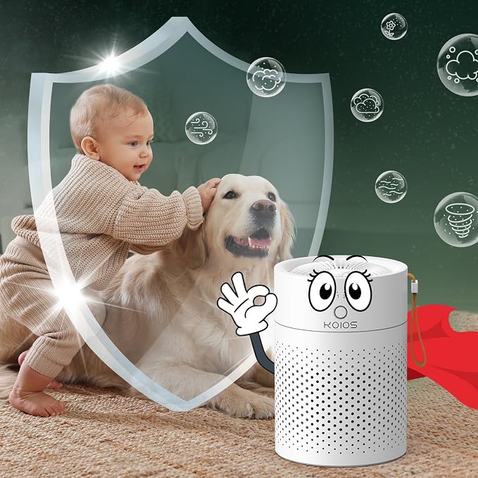 Air Purifiers for Bedroom Home, KOIOS H13 True HEPA Filter Air Purifiers for - Image 7