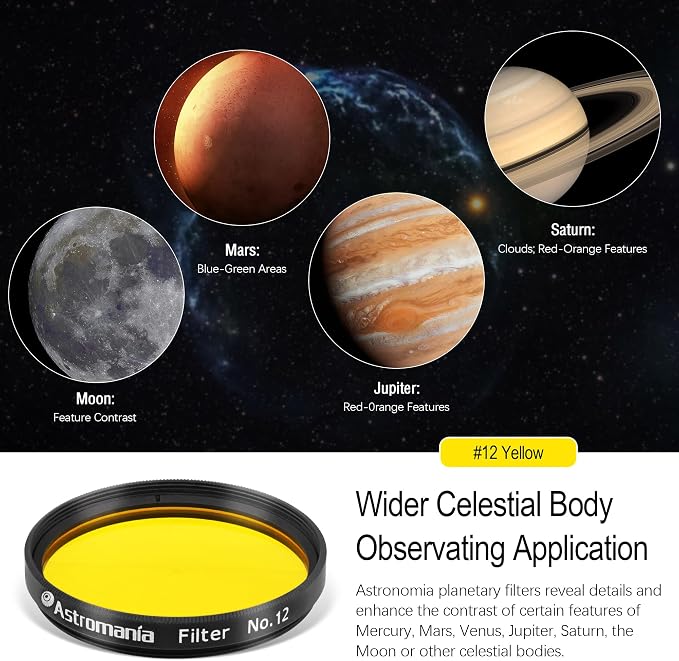 Astromania Telescope Filter, Planetary Filter - Image 4