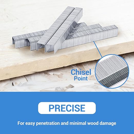 meite T-50 Heavy Duty Staples, 3/8 Inch Galvanized T-50 Staples - Image 5
