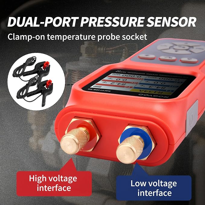 Digital Manifold Pressure Tester Gauge - Image 3