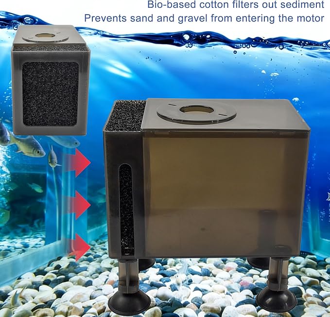 CONQUERALL Small Submersible Pump Filter Box 15×9×10, 5 cm Protective Case - Image 7