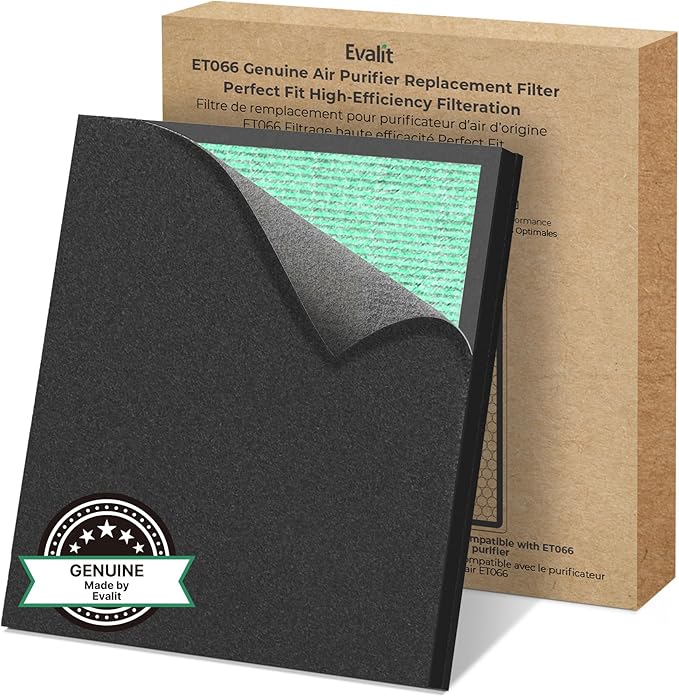 Genuine ET066 Air Purifier Replacement Filter by Unknown