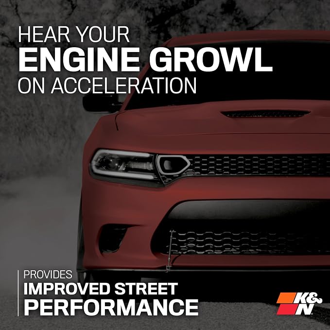 K&N Cold Air Intake System: High-Flow Air Filter, Increase Performance & - Image 7