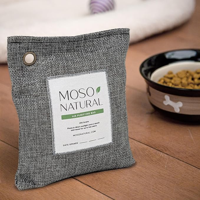 Moso Natural Air Purifying Bag 200g HGTV Editor's Pick | Premium Bamboo - Image 7