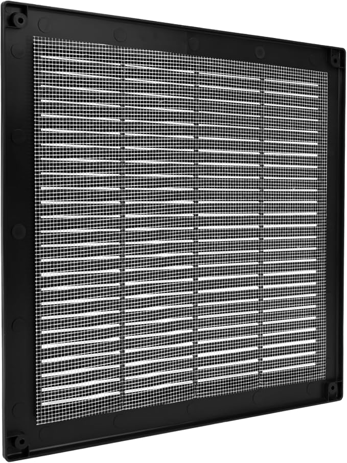 Repa Market 12 x 12 Inch Black Square Air Vent Cover - Image 9