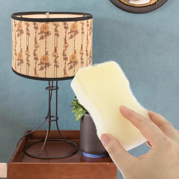 15Pcs Lampshade Cleaner Sponges Set, Dry Fabric Cleaning Soot Remover - Image 8