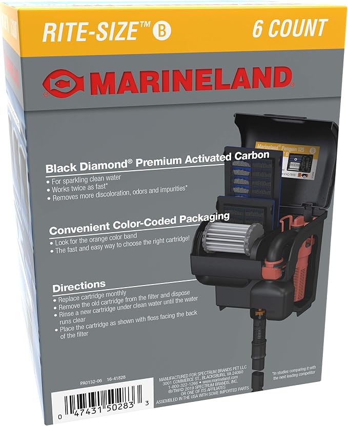 Marineland Penguin Power Filter Cartridge Rite-Size B, Replacement Cartridge - Image 5