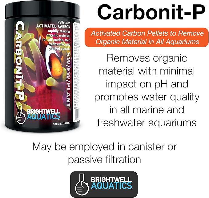 Brightwell Aquatics Carbonite Pelletized Carbon 250 gm - Image 2