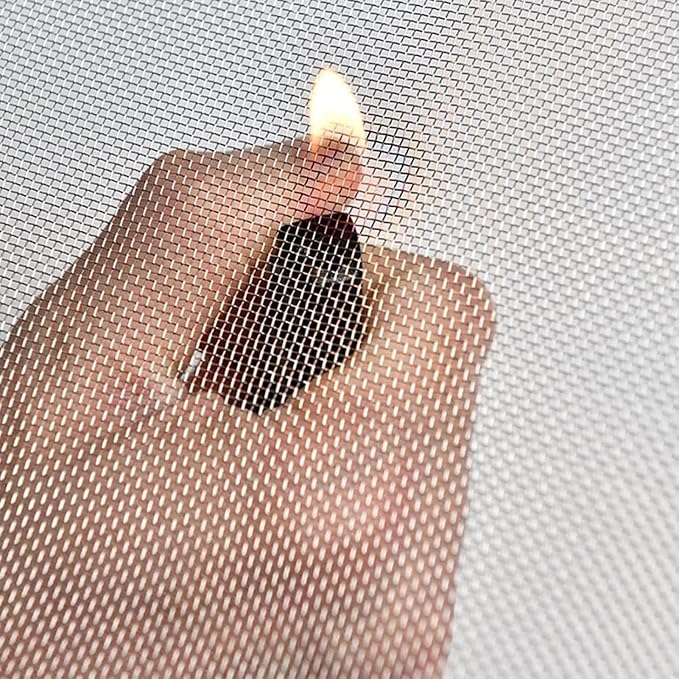 304 Stainless Steel Woven Mesh Panel, 50 Mesh 0.4mm Rustproof Metal Screen - Image 4