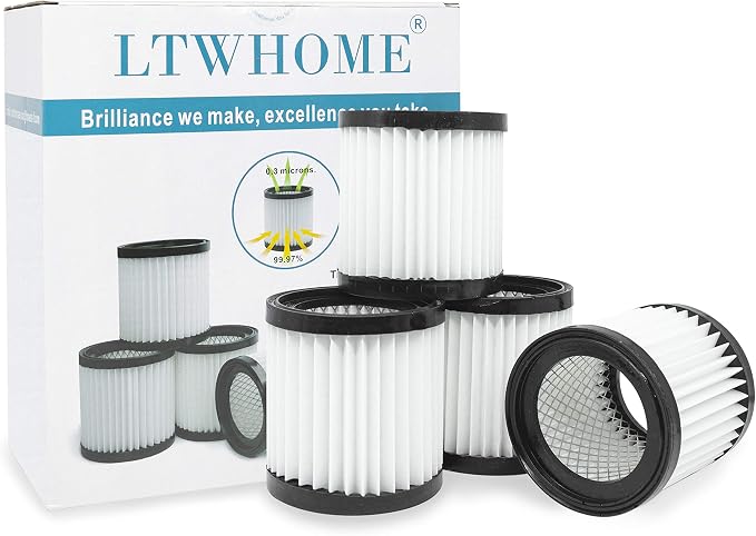 LTWHOME Replacement Ash Vacuum HEPA Filter Fit by LTWHOME