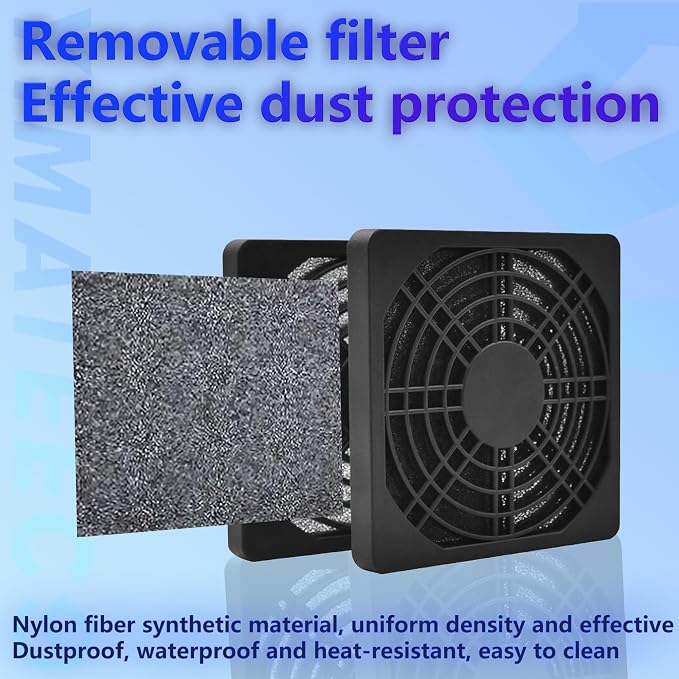 Dust Filter PC 120mm Cooling Fan Filter Dustproof Cover, 2 Pack PC Case Fan - Image 4