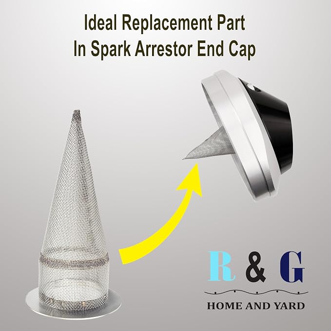 1 PC-Cone-Type Stainless Steel Spark Arrestor Screen 1.625” - Image 8