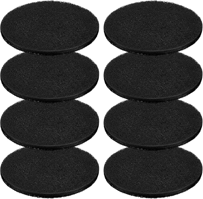 Pangda 8 Pack Oval-Shaped Charcoal Filters by Pangda