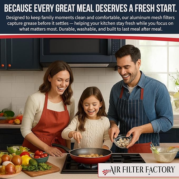 Air Filter Factory Stove Hood Vent 8X8 Inch RV Range Hood Vent Filter - Image 3