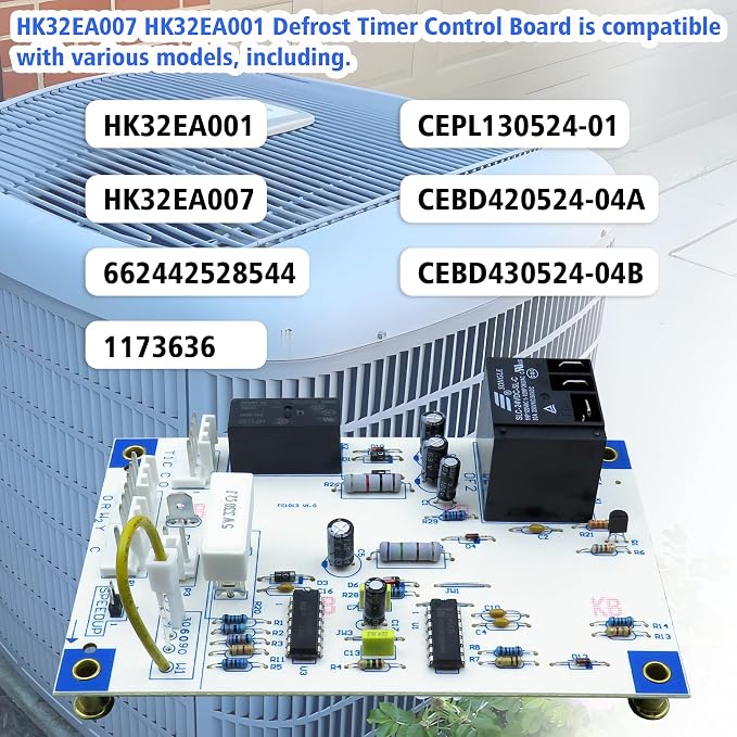 Upgraded HK32EA001 HK32EA007 Defrost Timer Control Board, - Image 4