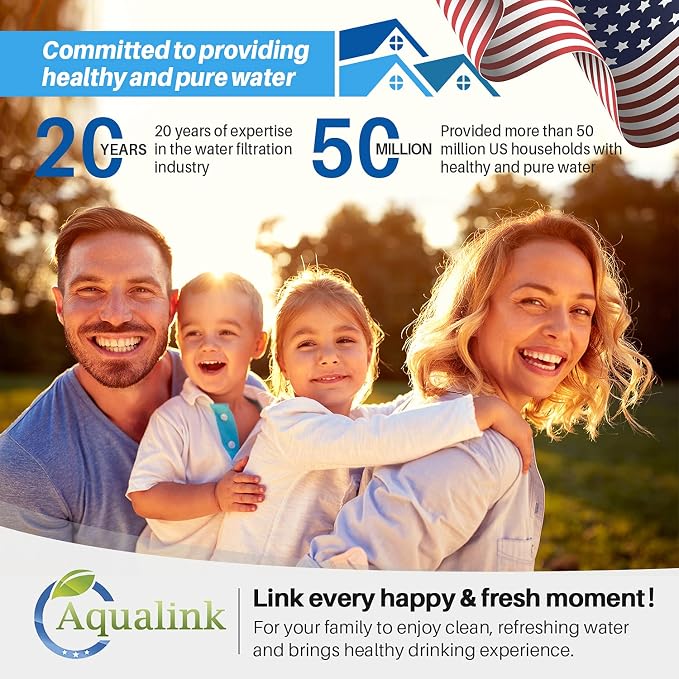AQUALINK PP10BB-CC 5 Micron 10" x 4.5" Whole House Sediment Activated Carbon - Image 7