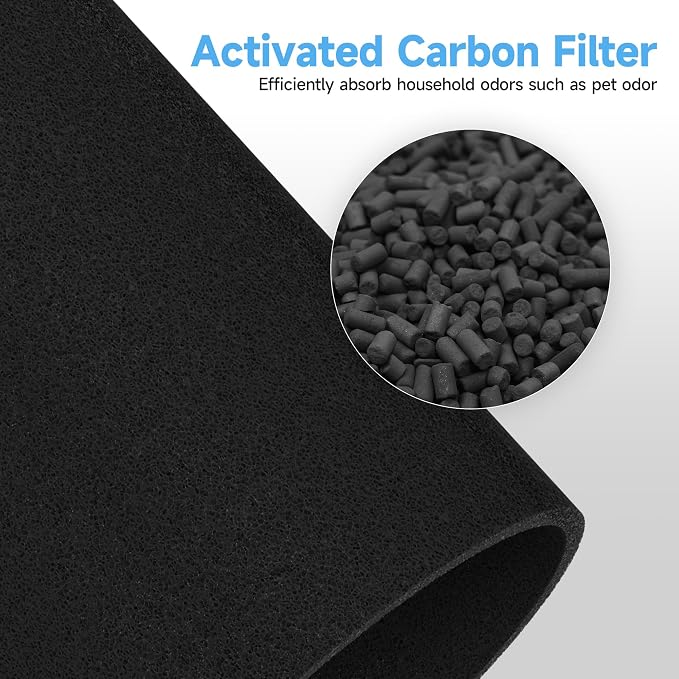 2 Packs Upgraded Mixed Carbon Replacement Filter Compatible - Image 4