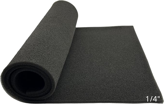 Window Air Conditioner Filter 1/4 inch 50PPI Cut To Fit AC Foam Replacement by YGQ