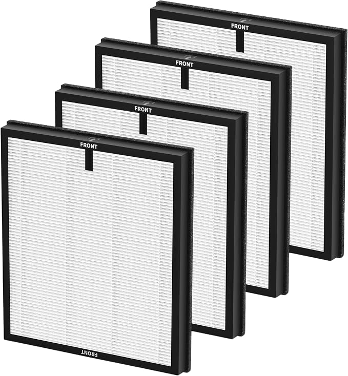 4 Pack HAP-603/HAP-603WF Replacement Filter Fit by Sinnya