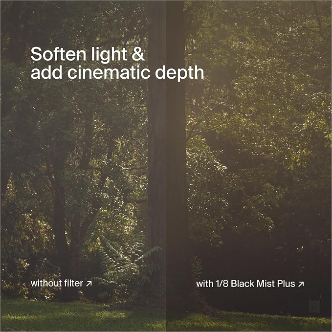 Urth 67mm Magnetic Ethereal Black Mist ⅛ Diffusion Lens Filter - Image 6