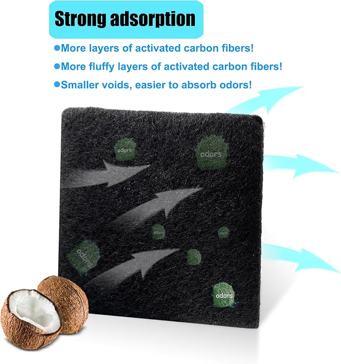 12 Pack Replacement Odor Absorbing Filter Refills - Image 2