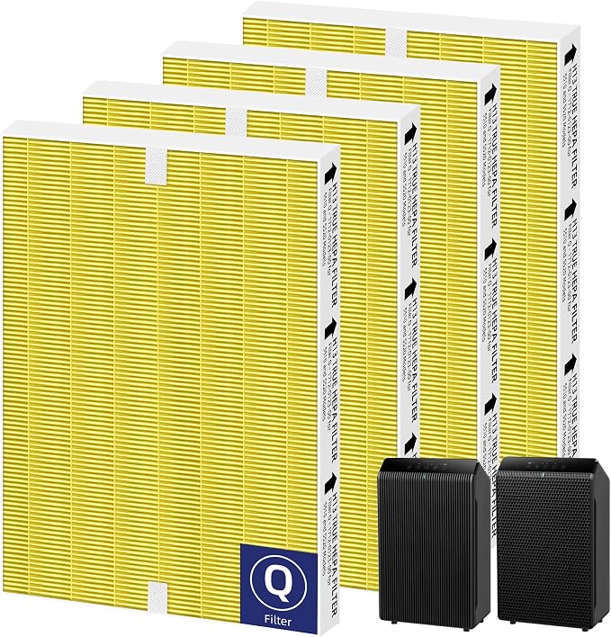 5510 5520 HEPA Pet Care Air Purifier Filter Q Replacement by Pulluty
