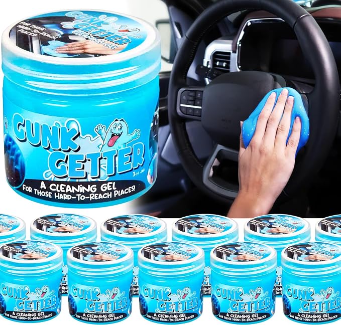 Gunk Getter 12 Pack Cleaning Gel by GunkGetter