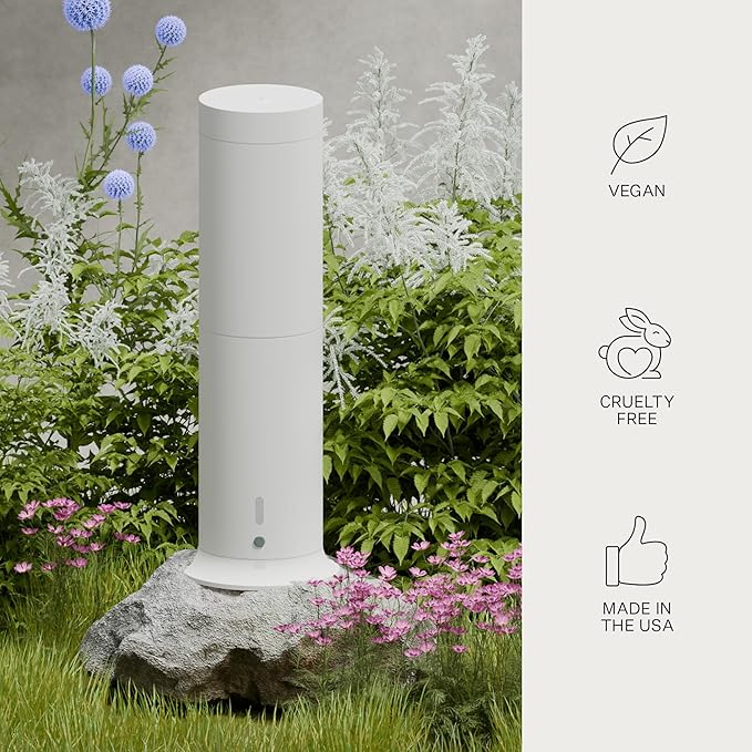 Apotheke Scent Tower Aromatherapy Diffuser Fragrance Refill, Charcoal (120 ml) - Long-Lasting Perfume-Grade Essential Oil for Clean & Fresh Home, Office, Hotel & Large Rooms