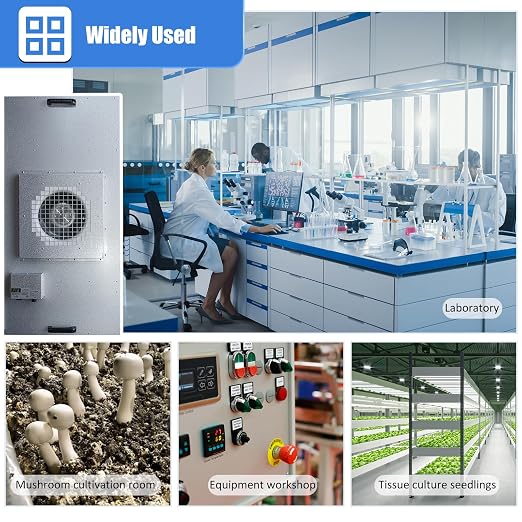 JJFFTAO，HEPA H14-Filter Laminar Flow Hood Updated FanFilter Unit（Include HEPA - Image 8