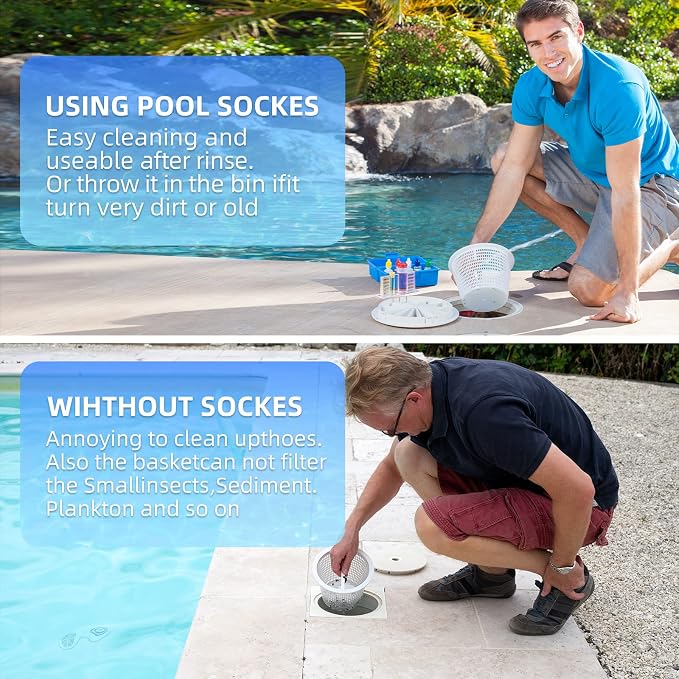 30PCS Pool Skimmer Filter Socks - Image 5