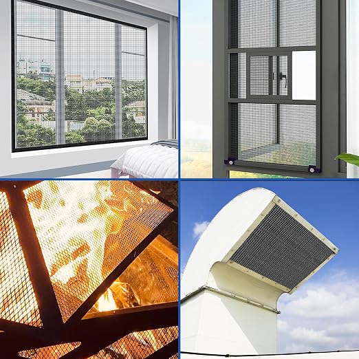 20 Mesh 304 Stainless Steel Mesh Screen, 15.7'' x 142'' Wire Screen Mesh - Image 6