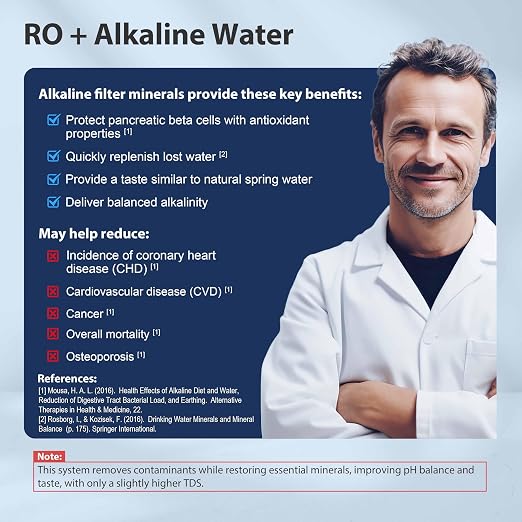 iSpring RCC7AK, NSF Certified, 75 GPD, Alkaline 6-Stage Reverse Osmosis System - Image 6