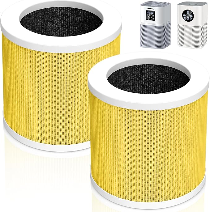 2 Pack A1 Replacement Filter Compatible by Lacvik