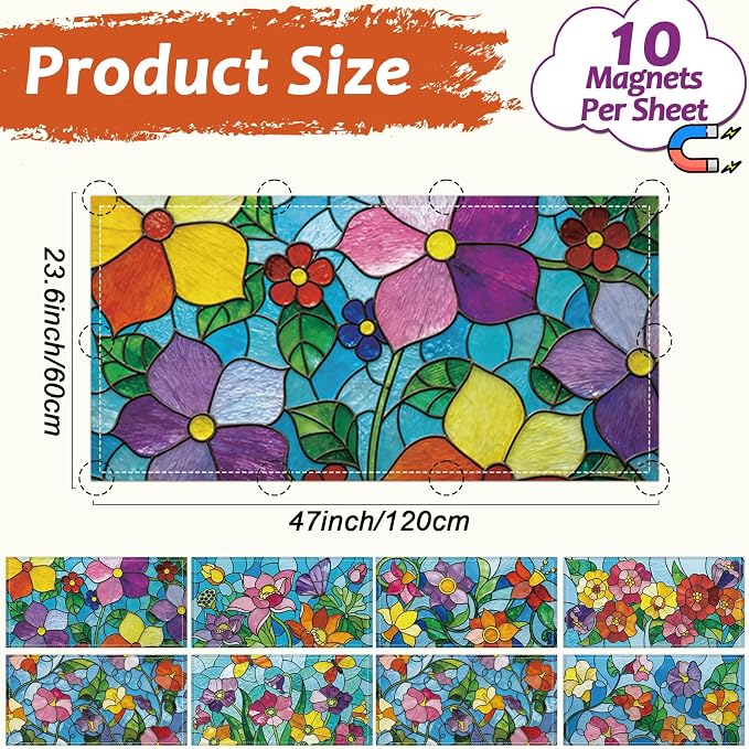 8Pcs Fluorescent Light Covers - Image 2