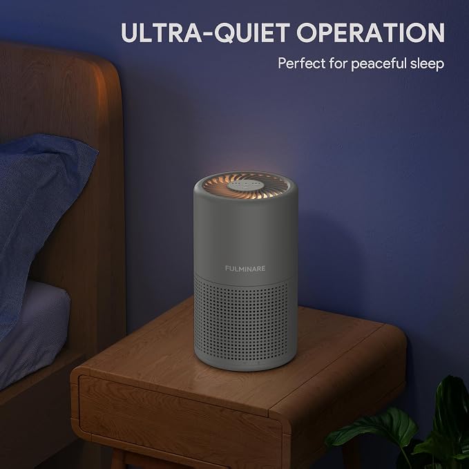 FULMINARE Air Purifiers for Bedroom H13 True HEPA Air Filter, Quiet Air Cleaner - Image 9