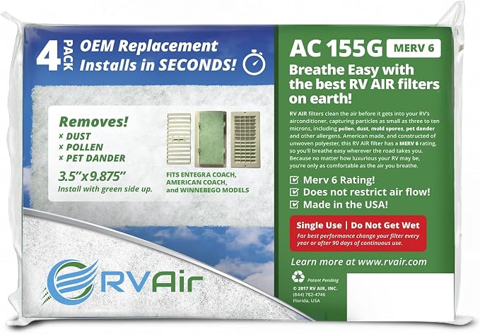 AC Filter - Air Conditioner Replacement Filters - RV Air Cleaner - Camper - Image 6
