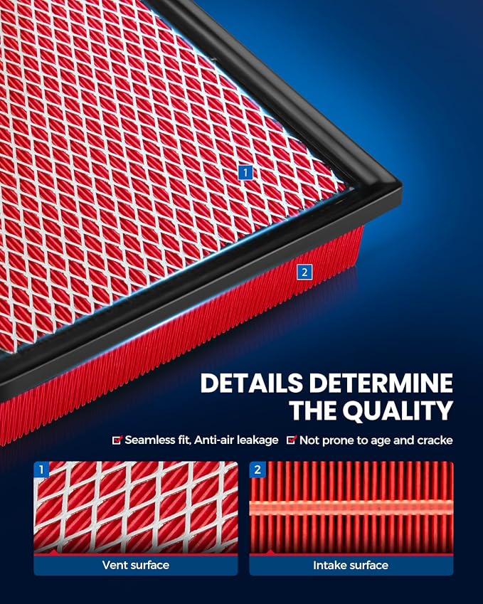KAX Premium Engine Air Filter, GAF001 Replacement - Image 5