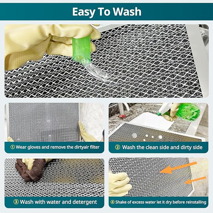 Torjim 18x20x1 MERV8 Washable Electrostatic Air Filter - Image 6