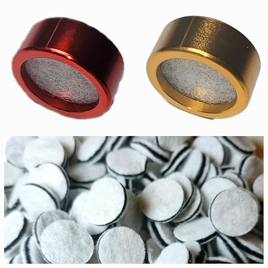 Reuseable Metal Ring with Replacement Filters, Activated Carbon Filter by Unknown