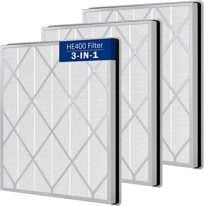 3 Pack HE401 Replacement Filter Compatible by Unknown