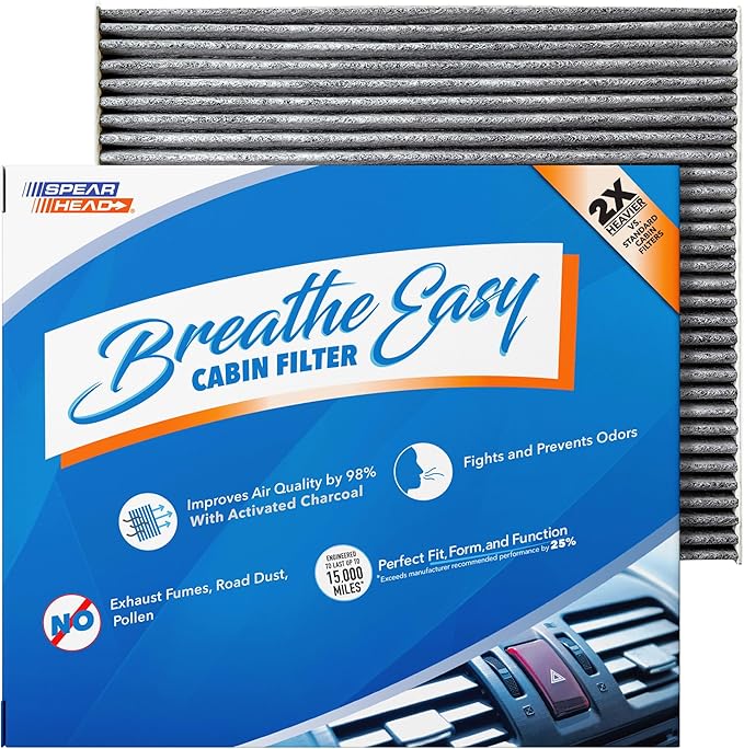 Spearhead Odor Defense Breathe Easy Cabin Filter | Fits 13-18 Altima/16-23 by SPEARHEAD