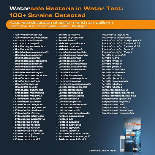 Watersafe® Bacteria Water Test Kit – USA-Made – Results as Fast as 6 Hours – - Image 4