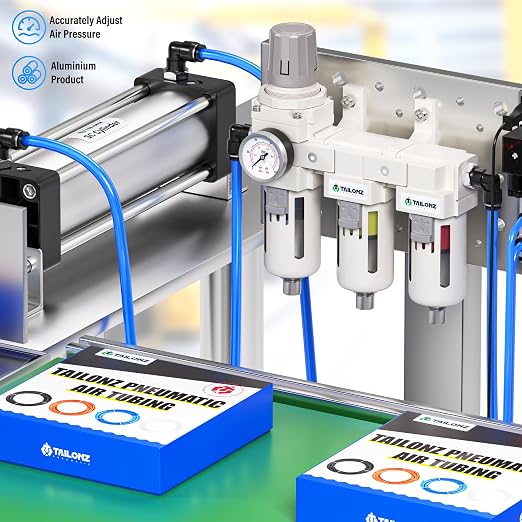 TAILONZ PNEUMATIC 0-150PSI 3/8 Inch NPT Grade 3 Stage Air Drying System - Image 5