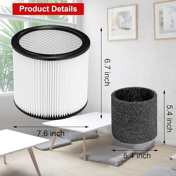 90304 HEPA Replacement Cartridge Filters Compatible - Image 4